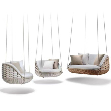 Nouvelle corde de design suspendue extérieur suspendu chaise swing intérieure